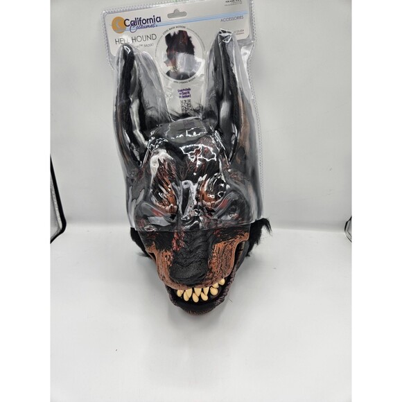 California Costumes Hell Hound Ani Motion Mask Halloween Cosplay NEW - Picture 3 of 7
